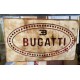 plaque decorative bugatti